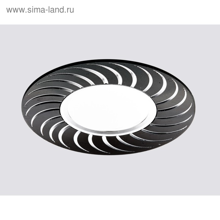 

Светильник Ambrella light встраиваемый, MR16, GU5.3, цвет чёрный, d=65 мм