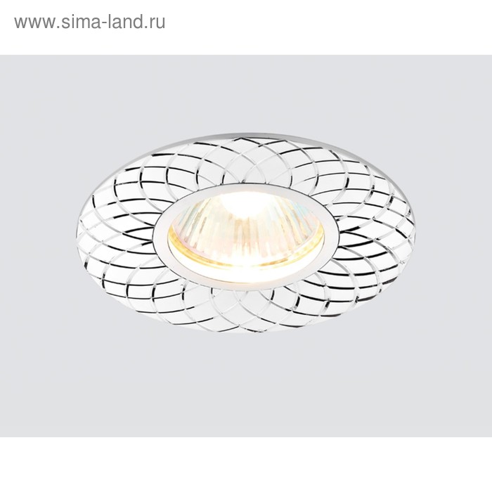 

Светильник Ambrella light встраиваемый, MR16, GU5.3, цвет алюминий, d=60 мм