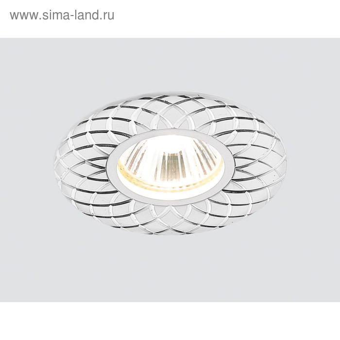 

Светильник Ambrella light встраиваемый, MR16, GU5.3, цвет белый, d=60 мм