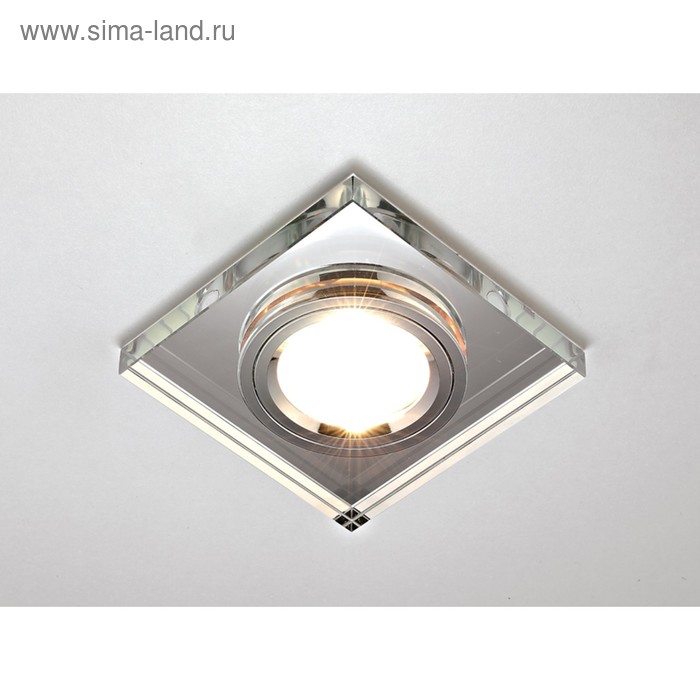 

Светильник Ambrella light встраиваемый, MR16, GU5.3, цвет хром, d=60 мм
