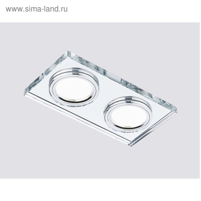 

Светильник Ambrella light встраиваемый, MR16, GU5.3, цвет хром, d=150x60 мм