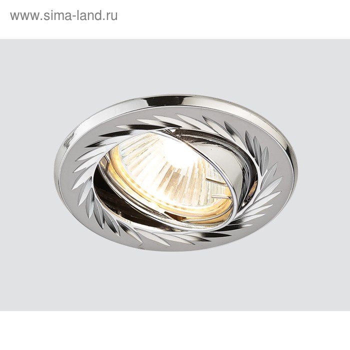 

Светильник Ambrella light встраиваемый, MR16, GU5.3, цвет чёрный, d=75 мм