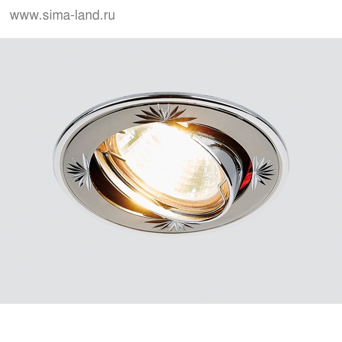 

Светильник Ambrella light встраиваемый, MR16, GU5.3, цвет чёрный, d=75 мм