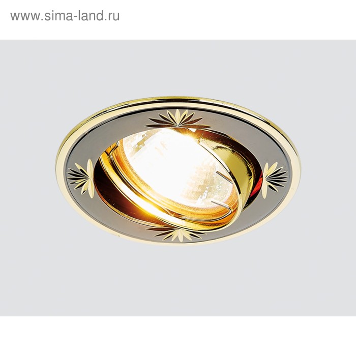 

Светильник Ambrella light встраиваемый, MR16, GU5.3, цвет чёрный, d=75 мм