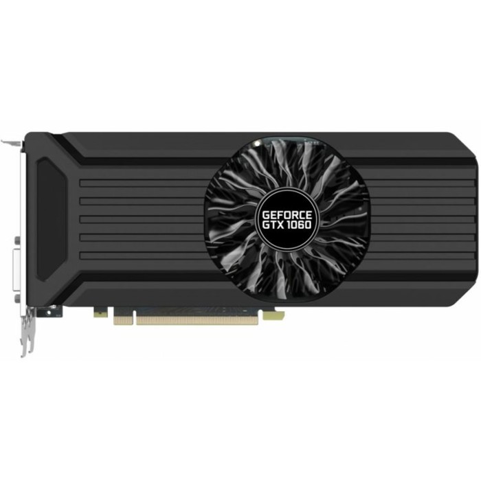 Видеокарта Palit GeForce GTX1060 (PA-GTX1060 STORMX 3G) 3Gb 192bit GDDR5 1506/8000 Bulk