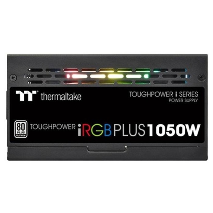 Блок питания Thermaltake ATX 1050W Toughpower iRGB Plus 80+ platinum APFC 140mm 12xSATA RTL 384033