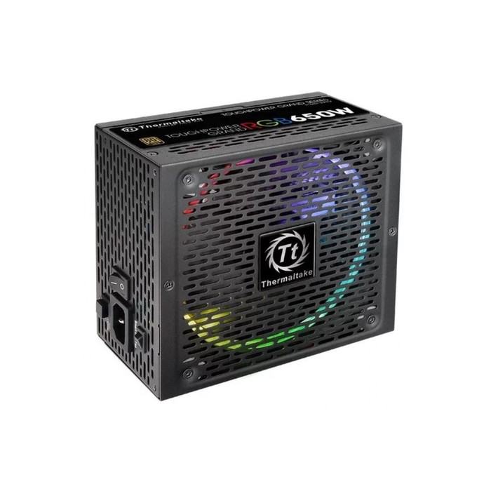 Блок питания Thermaltake ATX 650W Toughpower Grand RGB 80+ gold APFC 140mm LED 8xSATA RTL