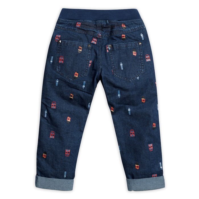 Брюки для мальчика, рост 98 см, цвет тёмно-синий