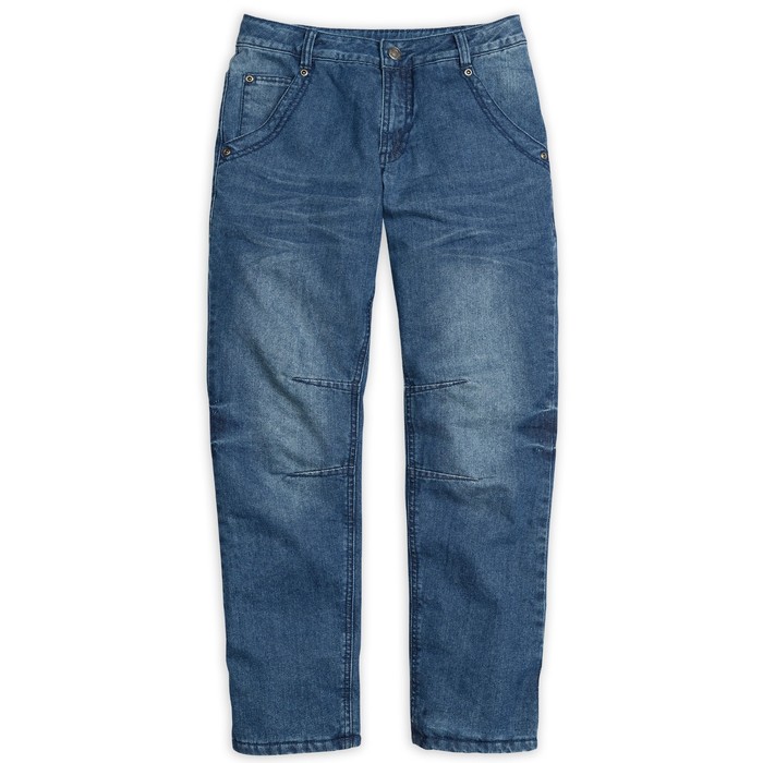 Брюки для мальчика, рост 122 см, цвет синий