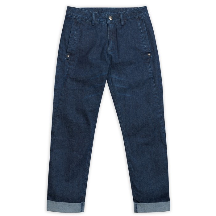 Брюки для мальчика, рост 134 см, цвет тёмно-синий