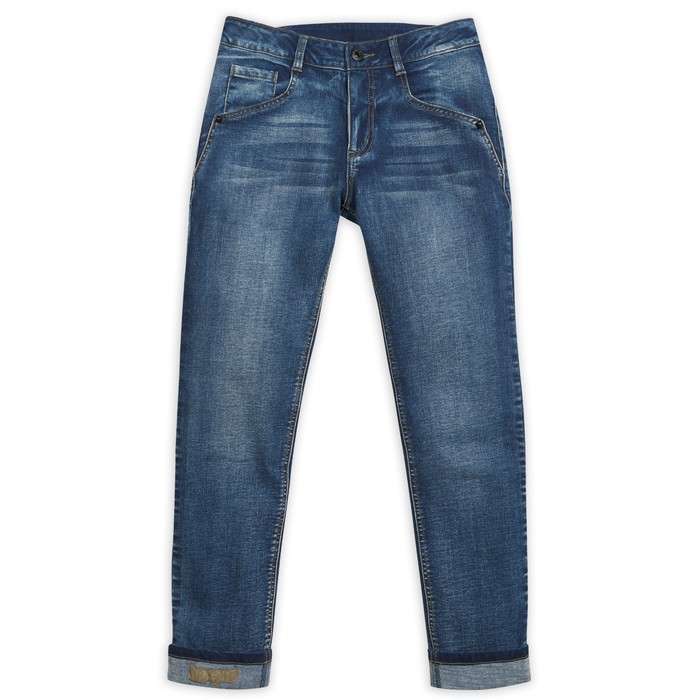 Брюки для мальчика, рост 128 см, цвет тёмно-синий