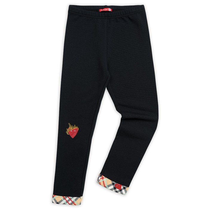 Брюки для девочки, рост 92 см, цвет тёмно-серый