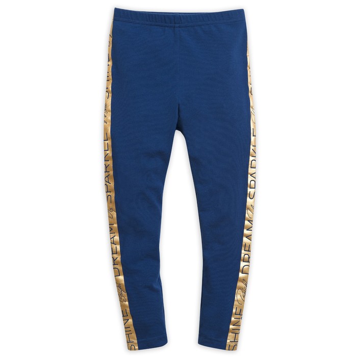 Брюки для девочки, рост 92 см, цвет тёмно-синий