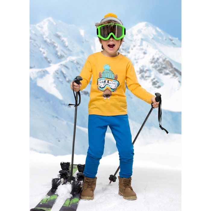 Комплект для мальчика, рост 104 см, цвет оранжевый