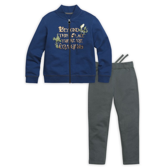 Комплект для мальчика, рост 98 см, цвет джинс