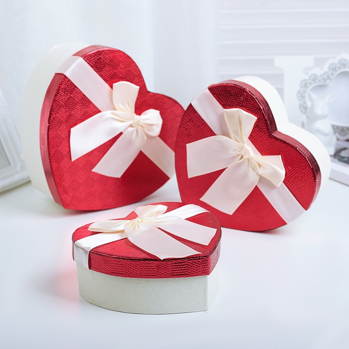 Набор коробок 3в1, 22 х 20 х 9 - 16 х 14 х 6 см