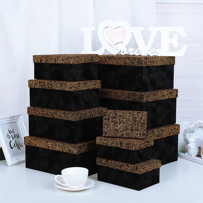 Набор коробок 10в1, 32 х 24,5 х 15 - 14,5 х 9 х 6 см