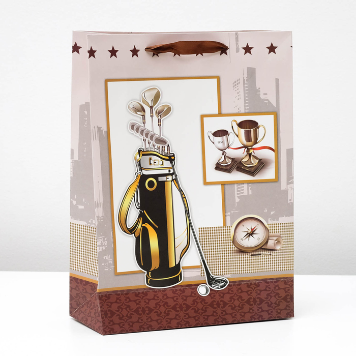 Пакет подарочный люкс, 30 х 42 х 12 см