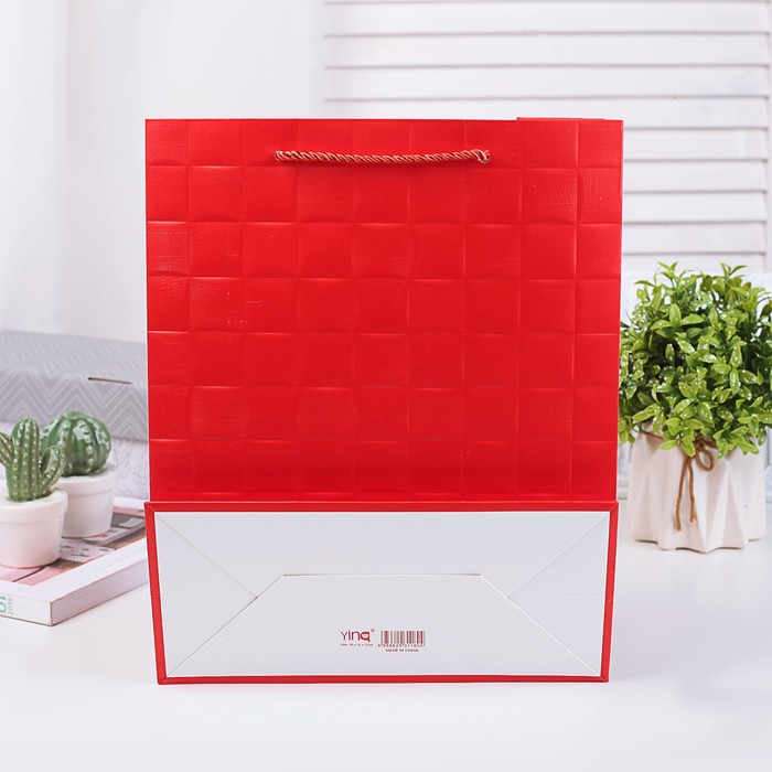 Пакет подарочный люкс, 42 х 30 х 14 см