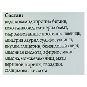 

Шампунь «СпивакЪ» с цейлонской корицей, бессульфатный, для сухих и ломких волос, 250 мл