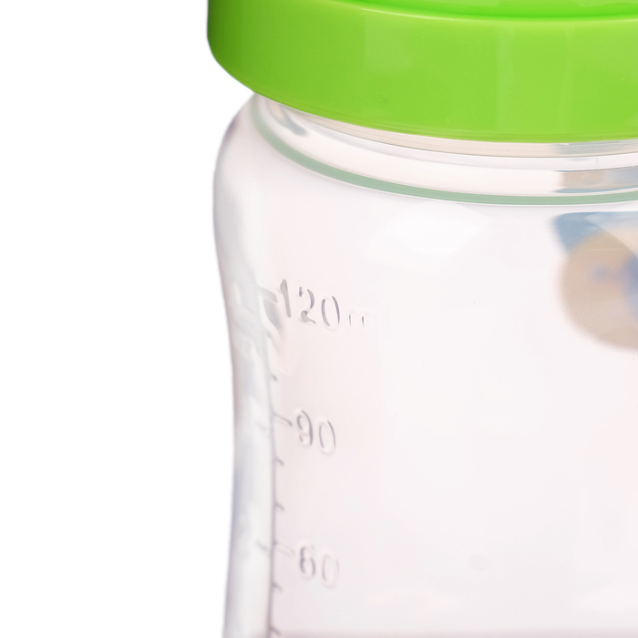 Бутылочка для кормления с широким горлом, 125 мл, от 0 мес.