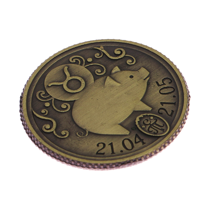 Монета - гороскоп "Телец"