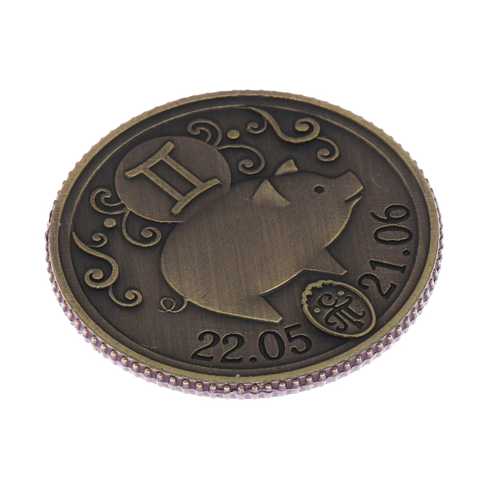 Монета - гороскоп "Близнецы"