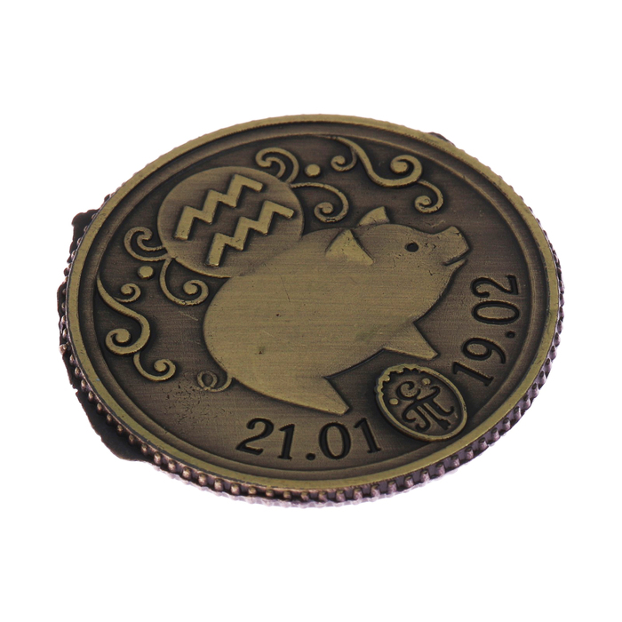 Монета - гороскоп "Водолей"