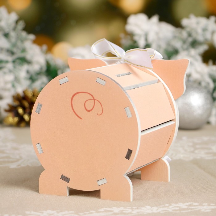 Копилка «Свинка», 13×14×11,5см