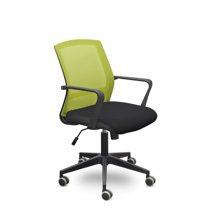 Кресло "Кембридж", светло-зелёное/чёрное