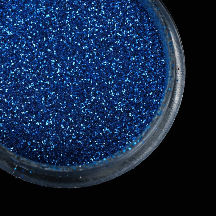 Блёстки для ногтей, 8гр, цвет синий