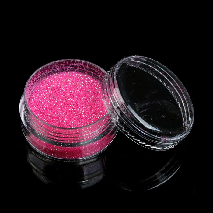 Блёстки для ногтей, 8гр, цвет розовый