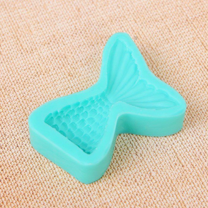 Силиконовый молд "Хвост русалки"