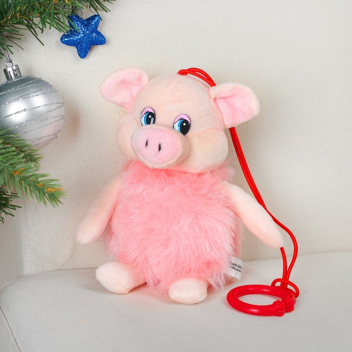 Мягкая музыкальная игрушка "Свинюшка"