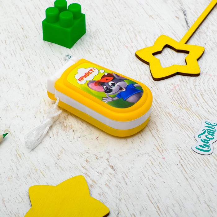 Музыкальный телефон «Зверята», русская озвучка, световые эффекты, работает от батареек, МИКС