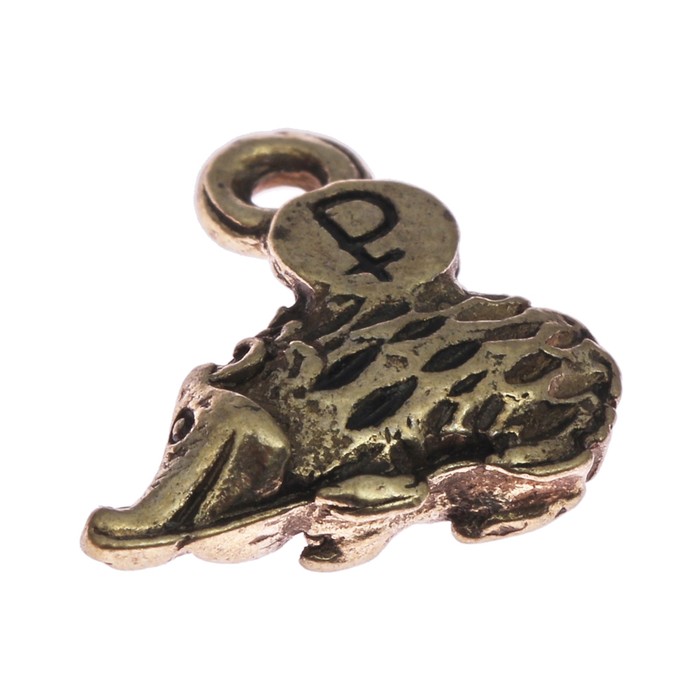 Кошельковый талисман "Бережливый ежик"