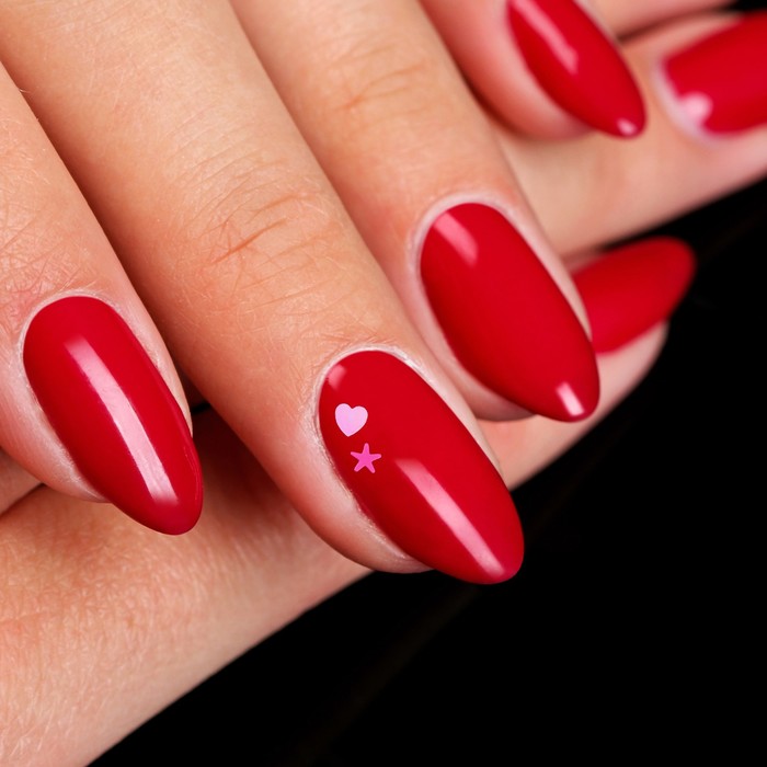 Пайетки для ногтей "Ассорти", 2гр, цвет розовый/зелёный/светло-зелёный/чёрный