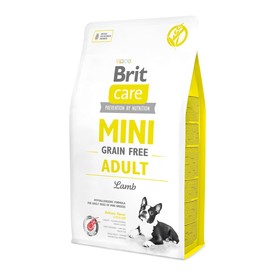 

Сухой корм Brit Care MINI GF Adult Lamb для собак мини-пород, беззерновой, 2 кг.