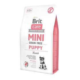 

Сухой корм Brit Care MINI GF Puppy Lamb для щенков мини-пород, беззерновой, 2 кг.