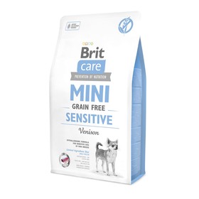 

Сухой корм Brit Care MINI GF Sensitive для собак мини-пород, беззерновой, 2 кг.