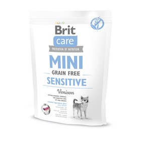 

Сухой корм Brit Care MINI GF Sensitive для собак мини-пород, беззерновой, 400 г.