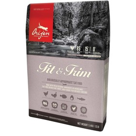 

Сухой корм Orijen Fit Trim Cat 85/15 для кошек и котят, облегченный, 5,4 кг