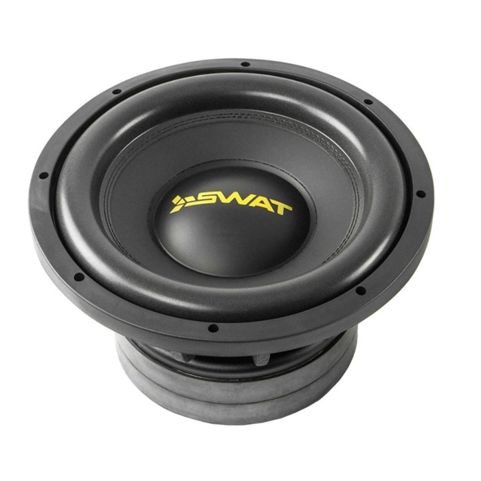 Сабвуфер SWAT EXE-12D2, 12", 2+2 Ом
