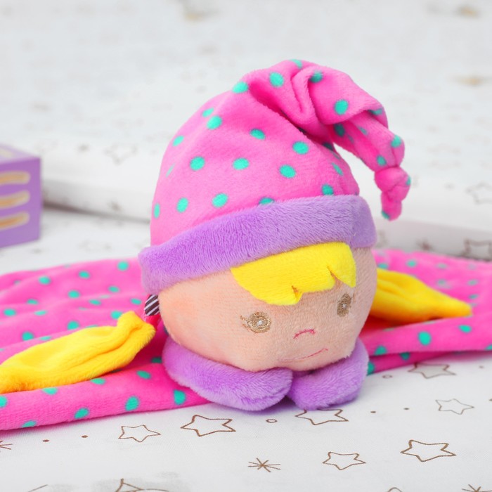 Комфортер "Девчушка в шапочке" цвет розовый