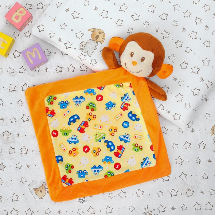 Комфортер "Обезьянка" с машинками