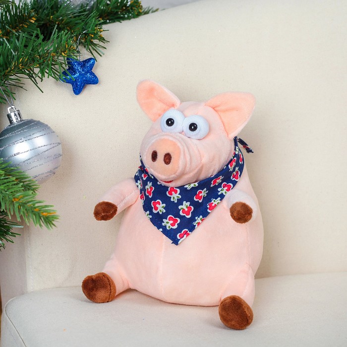 Мягкая игрушка "Хрюн с повязкой"
