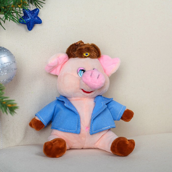 Мягкая игрушка "Поросёнок полицейский"