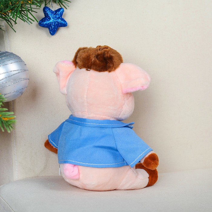 Мягкая игрушка "Поросёнок полицейский"