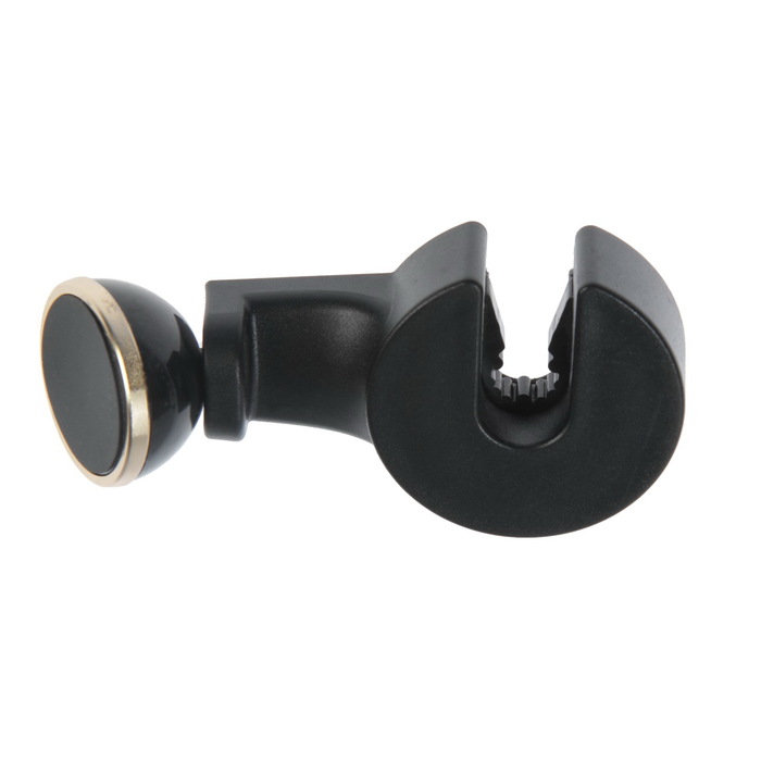 Держатель магнитный с крелением на подголовник, черный