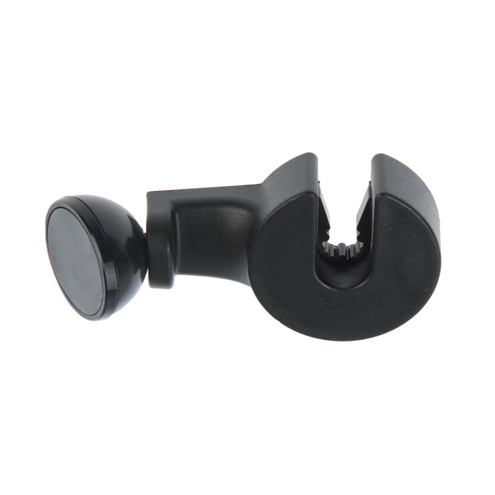 Держатель магнитный с крелением на подголовник, черный